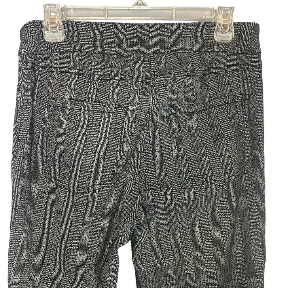 Slimsation by Multiples Pull On Herringbone Print Pants Size 8